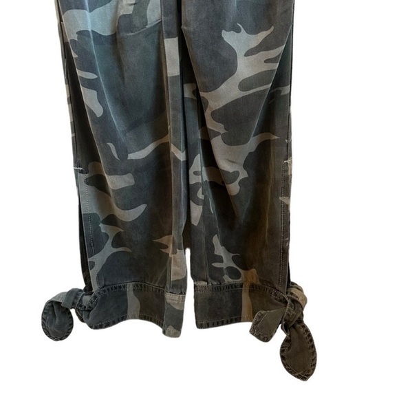 PAM & GELA Camo Belted Tencel Jumpsuit - Picture 5 of 12